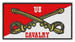 US Cavalry Insignia embroidery design