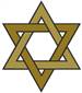 Star of David embroidery design