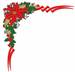 Poinsettia Corner embroidery design