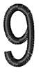 Arial Narrow 9 embroidery design