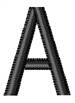 Arial Narrow A embroidery design