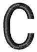 Arial Narrow C embroidery design