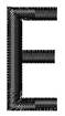 Arial Narrow E embroidery design