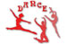 Dance embroidery design