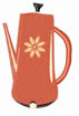 Coffee Pot embroidery design