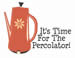 The Percolator embroidery design