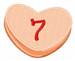 Conversation Hearts 7 embroidery design