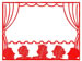 Theater Stage embroidery design