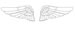 Wings embroidery design