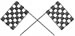 Checkered Flag embroidery design