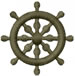 Ship Wheel embroidery design
