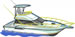 Sport Boat embroidery design
