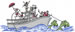 Party Boat embroidery design