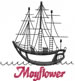 Mayflower embroidery design
