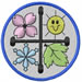 Seasons embroidery design