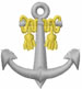 Anchor embroidery design