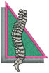 Spine embroidery design