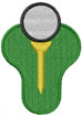 Golf Tee embroidery design