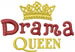 Drama Queen embroidery design