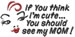 Cute Mom embroidery design