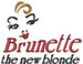 Brunette The New Blonde embroidery design