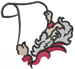 Santa List embroidery design