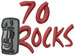 70 Rocks embroidery design