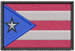 Puerto Rico Flag embroidery design