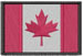 Canada flag embroidery design