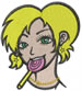 Lollipop Girl embroidery design