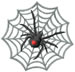 Black Widow embroidery design