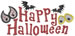 Happy Halloween embroidery design