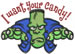 I Want Your Candy embroidery design