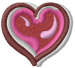 Abstract Heart embroidery design