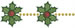 Christmas Hollies embroidery design