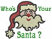 Whos Your Santa? embroidery design