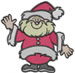 Santa Claus embroidery design