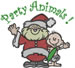 Party Animals embroidery design