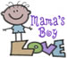 Mamas Love embroidery design
