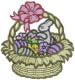 Easter Basket embroidery design
