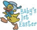 First Easter Duck embroidery design