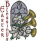 Easter Blessings embroidery design