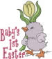 1st Easter embroidery design
