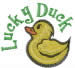duck filled embroidery design