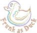 duck rubber embroidery design