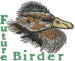Future Birder embroidery design