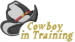Cowboy In Training embroidery design