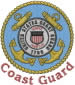 US Coast Guard embroidery design