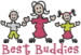 Best Buddies embroidery design