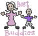Best Buddies embroidery design